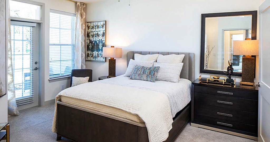 bedrooms at the reserve at riverdale apartments in riverdale,  at Canopy at Ginter Park Apartments, Richmond, VA, 23227