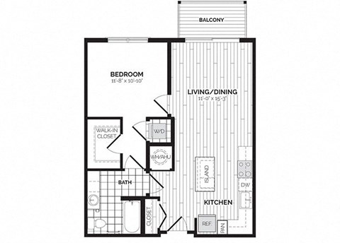 floor plan photo of the lindley apartments in chevy chase, md at Rivergate, Woodbridge, VA 22191
