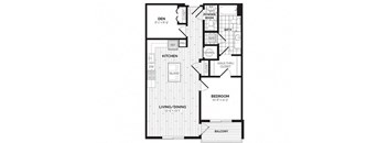a floor plan of a bedroom house at Rivergate, Woodbridge Virginia