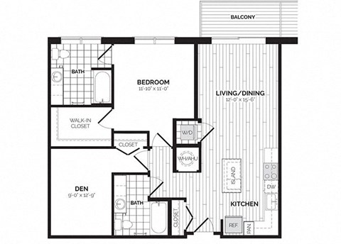a floor plan of a home at Rivergate, Virginia, 22191