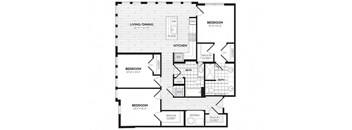 a floor plan of a house at Rivergate, Woodbridge, VA 22191