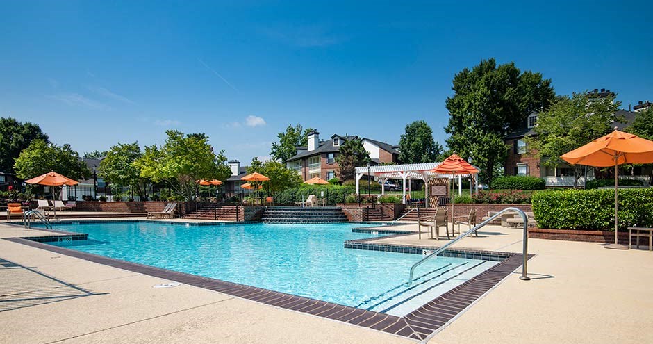 our apartments offer a swimming pool at Bellemeade Farms Apartments, Virginia