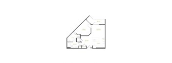 A3A Floor Plan at The Quincy Apartments, Georgia