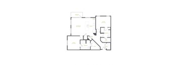 B3 Floor Plan at The Quincy Apartments, Acworth, GA, 30102