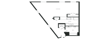 Beyond Floor Plan | 616 Sq. Ft. at Mayton Transfer Lofts, Virginia, 23803