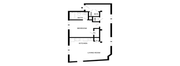 Discover Floor Plan | 697 Sq. Ft. at Mayton Transfer Lofts, Virginia