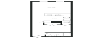 Grandeur Floor Plan | 667 Sq. Ft. at Mayton Transfer Lofts, Virginia, 23803