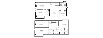 Supreme Townhome Floor Plan | 2,003 Sq. Ft. at Mayton Transfer Lofts, Petersburg, VA 23803