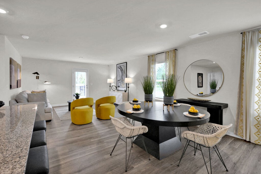 Dining table and chairat Valley Ridge, Rossville, GA