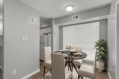 Elegant Dining Space at Lifestyle at Shreveport Apartments, Shreveport, Louisiana