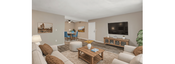 Living Area With Dining Table at Lifestyle at Shreveport, Shreveport