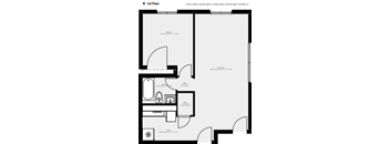 a conceptual drawing of a floor plan of a house