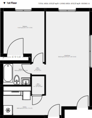 a conceptual drawing of a floor plan of a house