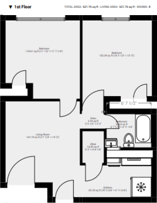 a conceptual diagram of a floor plan of a house