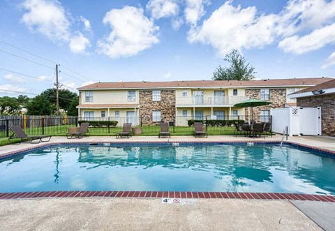 Pool View at Lifestyle at Shreveport Apartments, Shreveport, LA, 71109