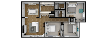 3 Bed 2 Bath