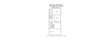 2 bedroom-861 sq. ft.