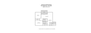 a floor plan of a house