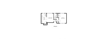 a floor plan of a bedroom floor plan