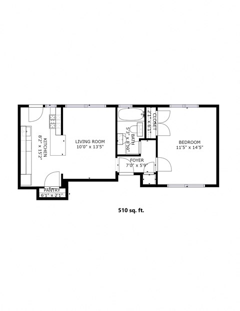 a floor plan of a bedroom floor plan
