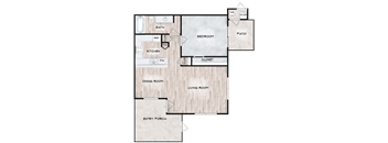1 Bedroom 1 Bathroom