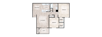 2 Bedroom 1 Bathroom