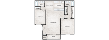 2 Bedroom 2 Bathroom