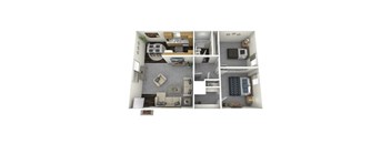 2 Bedroom 1 Bathroom