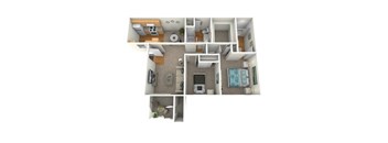 2 Bedroom 2 Bathroom