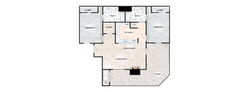 2 Bedroom 2 Bathroom