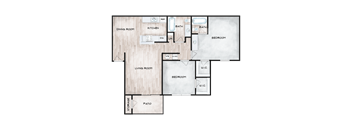 2 Bedroom 2 Bathroom