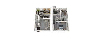 3 Bedroom 2 Bathroom Townhome