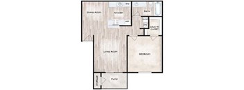 1 Bedroom 1 Bathroom