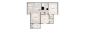 2 Bedroom 1 Bathroom
