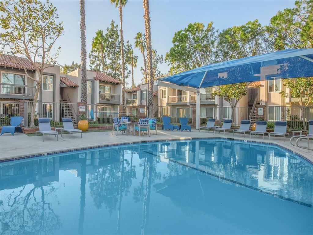 the swimming pool at the villas at canyon ridge