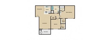 2 Bedroom 2 Bathroom