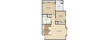 2 Bedroom 1 Bathroom Extra