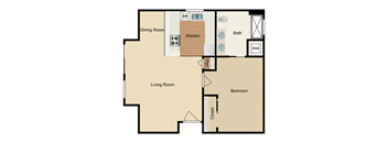 1 Bedroom 1 Bathroom Extra