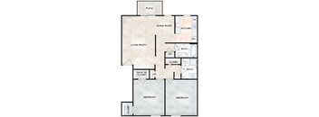2 Bedroom 2 Bathroom