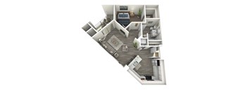 One Bedroom One Bathroom BB6