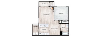 1 Bedroom 1 Bathroom