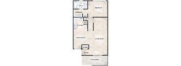 1 Bedroom 1 Bathroom