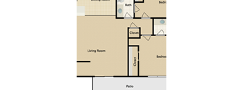 2 Bedroom 2 Bathroom