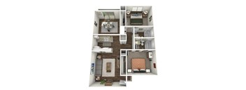 2 Bedroom 2 Bathroom