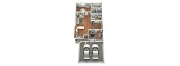 2 Bedroom 2 Bathroom