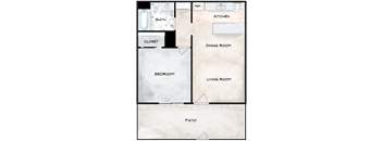 1 Bedroom 1 Bathroom