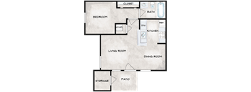 1 Bedroom 1 Bathroom