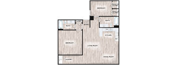 2 Bedroom 2 Bathroom