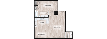 1 Bedroom 1 Bathroom