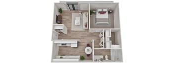 One Bed W/D - Upper Level - Renovated